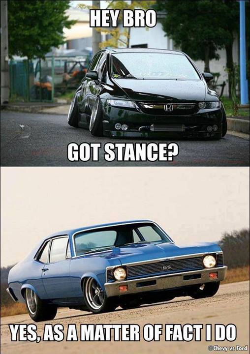 Muscle Car Memes: Hey Bro.. Got Stance? - Muscle Car Fan Muscle Car Memes: Hey Bro.. Got Stance? - Muscle Car Fan